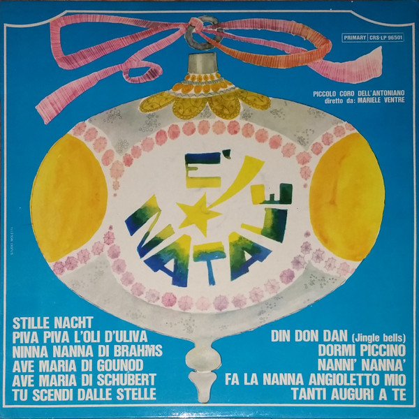 Piccolo Coro Dell'Antoniano Diretto Da Mariele Ventre - È Natale | Rifi (CRS-LP 96501)