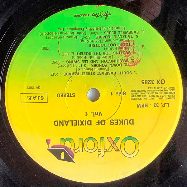The Dukes Of Dixieland - ...You Have To Hear It To Believe It! | Oxford (OX 3285) - 3