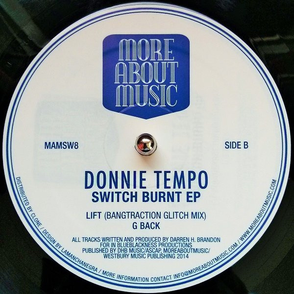 Donnie Tempo - Switch Burnt EP | Moreaboutmusic (MAMSW8) - 2 Donnie Tempo - Switch Burnt EP | Moreaboutmusic (MAMSW8) - 2