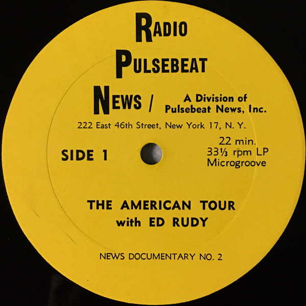 Ed Rudy - The American Tour With Ed Rudy | Radio Pulsebeat News (No. 2) - 3