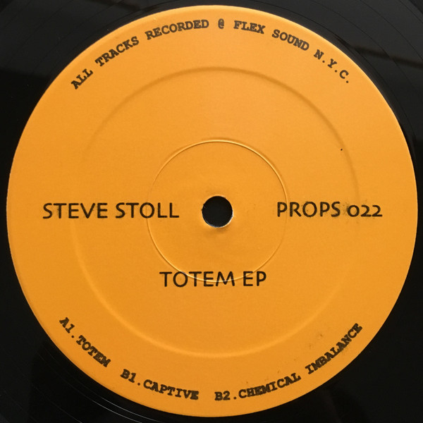 Steve Stoll - Totem EP | Proper N.Y.C. (PROPS 022)