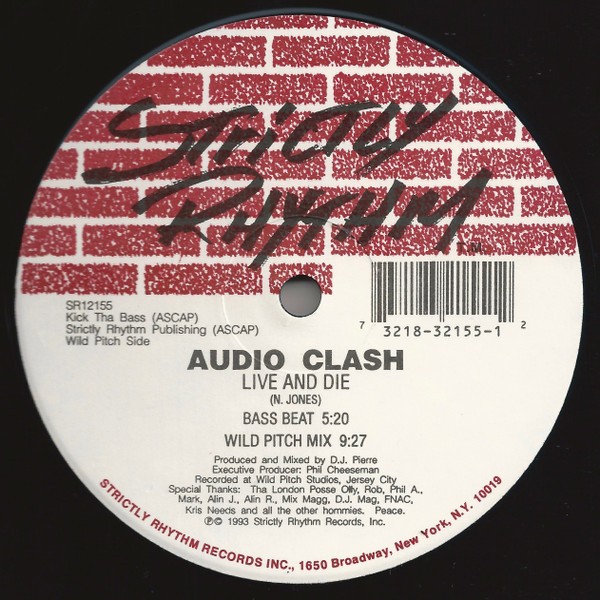 Audio Clash - Live And Die | Strictly Rhythm (SR12155) - 2 Audio Clash - Live And Die | Strictly Rhythm (SR12155) - 2