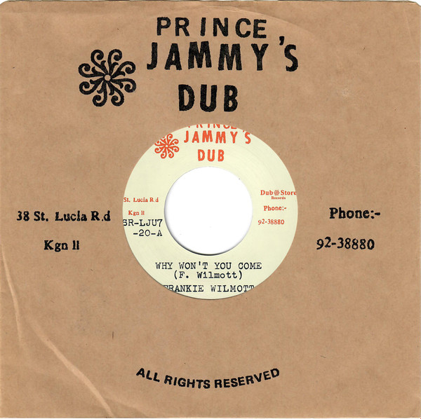 Frankie Wilmott - Why Won't You Come | Prince Jammy's Dub (DSR-LJU7-20) - 3