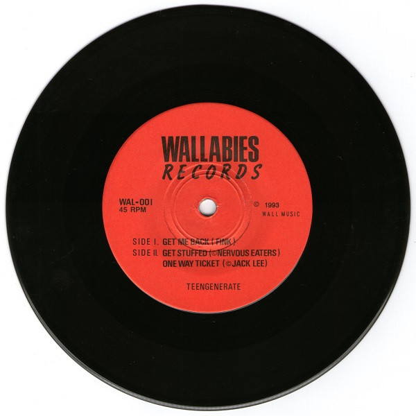 Teengenerate - Get Me Back | Wallabies Records (WAL-001) - 3