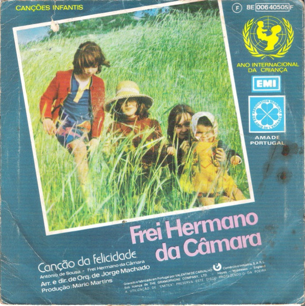 Frei Hermano Da Câmara - Menina Do Laço Branco / Canção Da Felicidade | EMI (8E 006 40505 F)