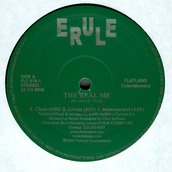 Erule - The Real Me / Here It Is | Flatland Entertainment (FLT518) - 3 Erule - The Real Me / Here It Is | Flatland Entertainment (FLT518) - 3