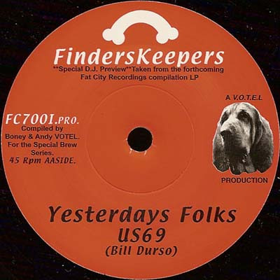 Eddie Warner / US69 - Finders Keepers | Fat City (FC7001) - 2 Eddie Warner / US69 - Finders Keepers | Fat City (FC7001) - 2