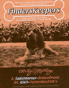 Eddie Warner / US69 - Finders Keepers | Fat City (FC7001) - 3 Eddie Warner / US69 - Finders Keepers | Fat City (FC7001) - 3