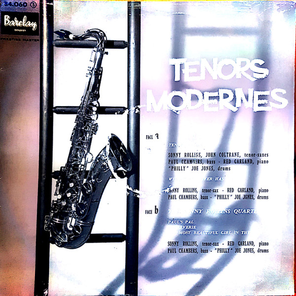Sonny Rollins Quartet - Ténors Modernes | Barclay (84.060 Standard)