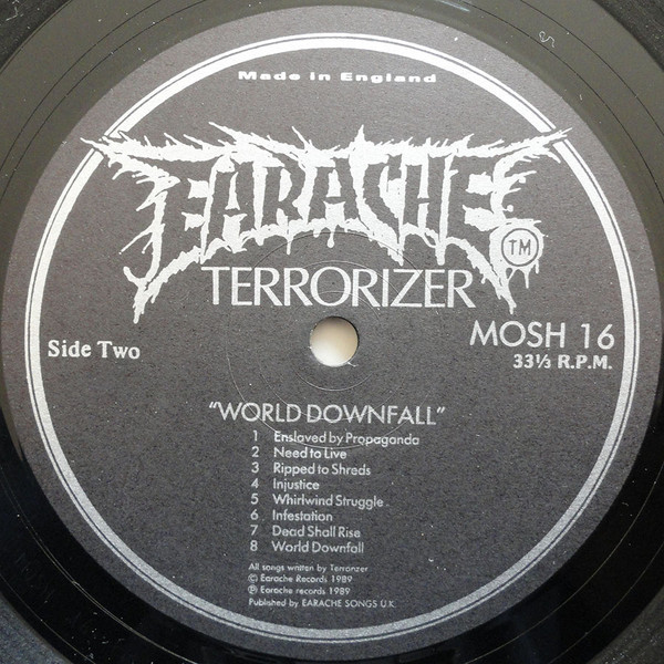 Terrorizer - World Downfall | Earache (MOSH 16) - 4 Terrorizer - World Downfall | Earache (MOSH 16) - 4