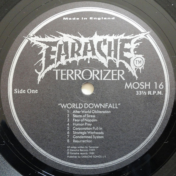 Terrorizer - World Downfall | Earache (MOSH 16) - 3 Terrorizer - World Downfall | Earache (MOSH 16) - 3