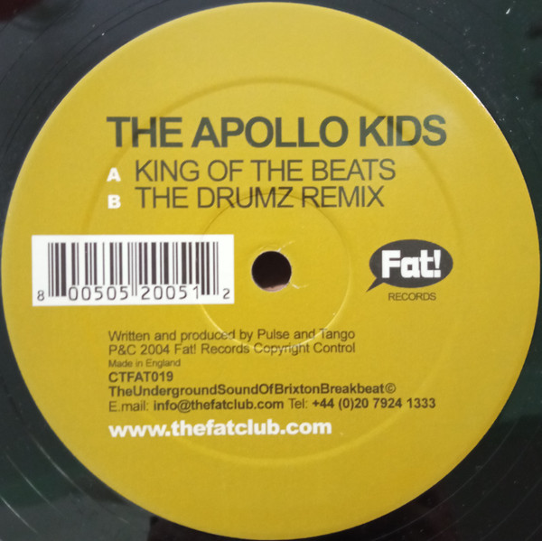 The Apollo Kids - King Of The Beats | Fat! Records (CTFAT019)