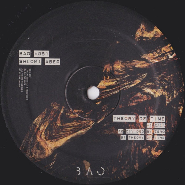 Shlomi Aber - Theory Of Time | Be As One Imprint (BAO081)