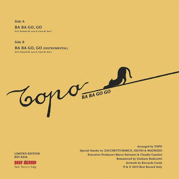 Topo - Ba Ba Go, Go | Best Record Italy (BST-X054) - 2 Topo - Ba Ba Go, Go | Best Record Italy (BST-X054) - 2