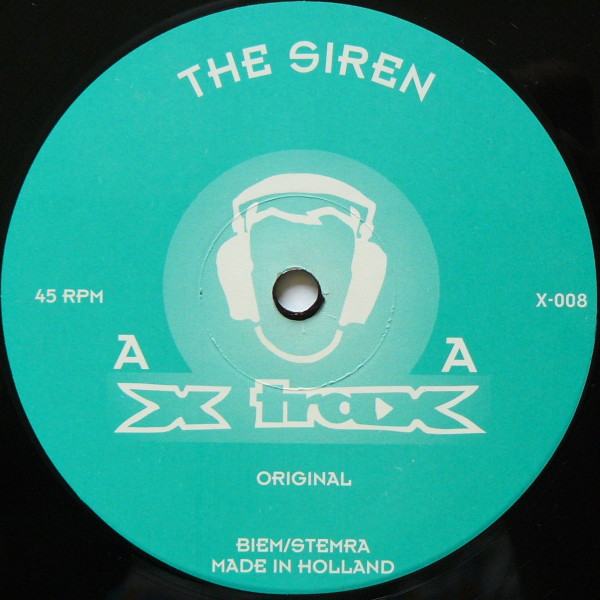 Vinny Vincent & Harry Hash - The Siren | X-Trax (X-008) - 4