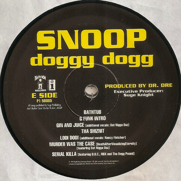 Snoop Dogg - Doggystyle | Death Row Records (P1 50605) - 3