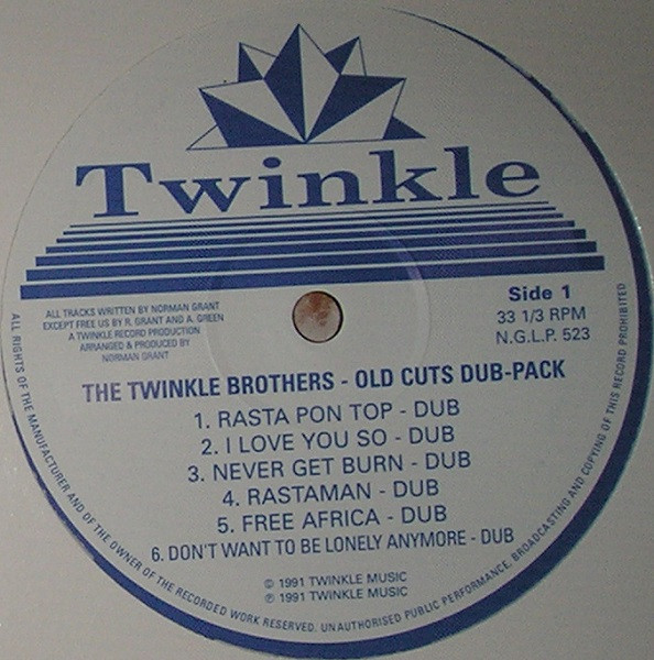 Twinkle Brothers - Old Cuts Dub Pack | Twinkle Music (NG 523) - 3