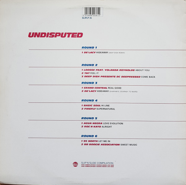 Various - Undisputed | Slip 'n' Slide (SLIPLP 35) - 2