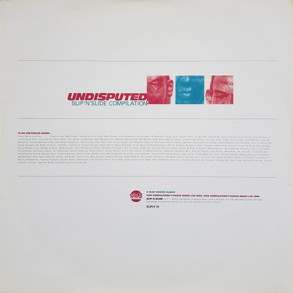 Various - Undisputed | Slip 'n' Slide (SLIPLP 35) - 4