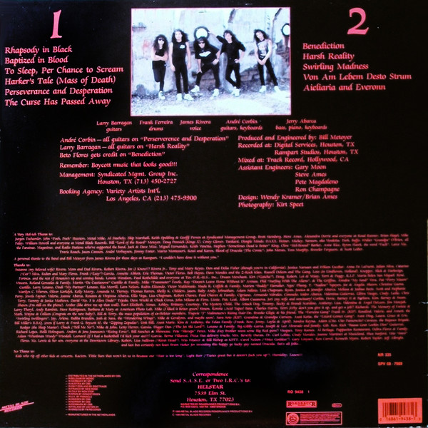 Helstar - Nosferatu | Roadracer Records (RO 9438 1) - 2