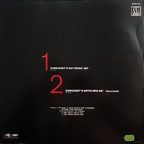 Rockwell - Somebody's Watching Me | Motown (TMGT1331) - 2