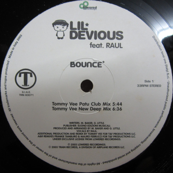 Lil' Devious Feat Raul - Bounce | Lowered Recordings (TRN60071) - 2 Lil' Devious Feat Raul - Bounce | Lowered Recordings (TRN60071) - 2