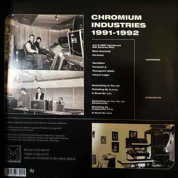 Lagowski , Chromium - Chromium Industries 1991​-​1992 | Mannequin (MNQ 162) - 3