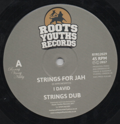 I-David - Strings For Jah / Until Next Time | Roots Youths Records (RYR12029) - main I-David - Strings For Jah / Until Next Time | Roots Youths Records (RYR12029) - main