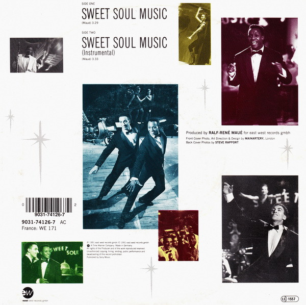 Soul Kitchen Featuring London Boys - Sweet Soul Music | EastWest (9031-74126-7) - 2