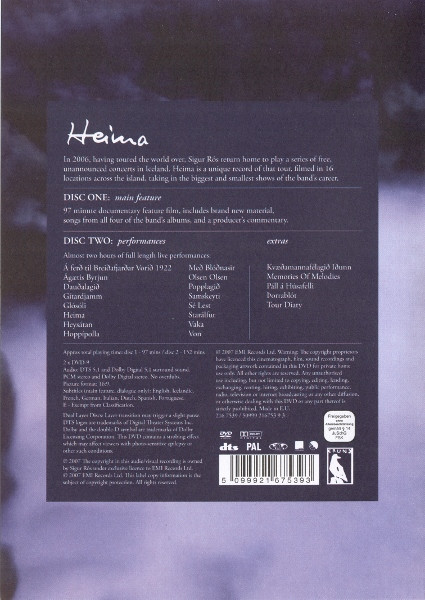 Sigur Rós - Heima | EMI (5099951041892) - 2 Sigur Rós - Heima | EMI (5099951041892) - 2