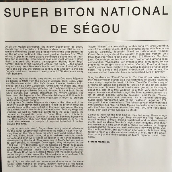 Super Biton De Ségou - Super Biton National De Ségou | Kindred Spirits (KS-MALI03N-LP) - 4 Super Biton De Ségou - Super Biton National De Ségou | Kindred Spirits (KS-MALI03N-LP) - 4