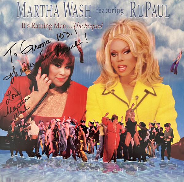 Martha Wash Featuring RuPaul - It's Raining Men... The Sequel | Logic Records (LGDJ-52864-1) - main