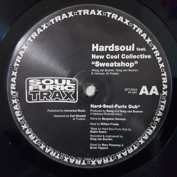Hardsoul Feat. New Cool Collective - Sweatshop | Soulfuric Trax (SFT0024) - 3