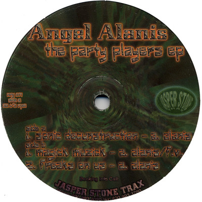 Angel Alanis - The Party Players EP | Jasper Stone Trax (NRG 147) - main