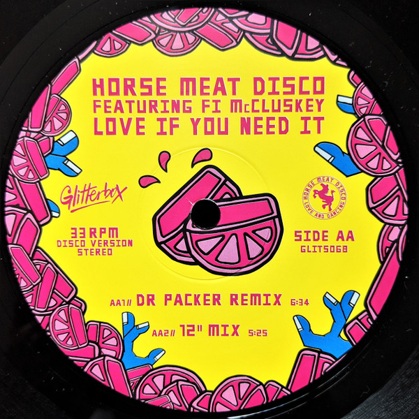 Horse Meat Disco Featuring Fi McCluskey - Love If You Need It | Glitterbox (GLITS068)