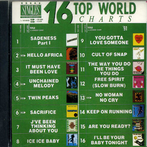 Various - 16 Top World Charts '91 | Vidisco (11.30.1158)