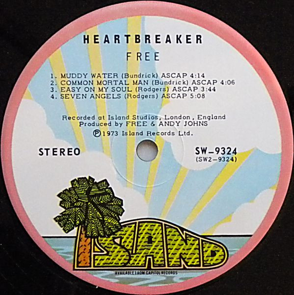 Free - Heartbreaker | Island Records (SW-9324) - 4 Free - Heartbreaker | Island Records (SW-9324) - 4