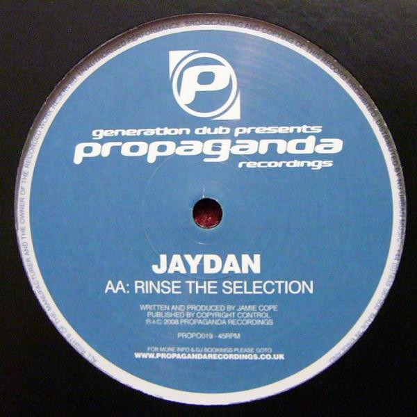 Jaydan - After Dark / Rinse The Selection | Propaganda Recordings (PROPO019) - 2