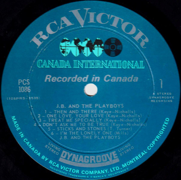 J.B. And The Playboys - J.B. And The Playboys | RCA Victor (PCS-1086) - 3 J.B. And The Playboys - J.B. And The Playboys | RCA Victor (PCS-1086) - 3