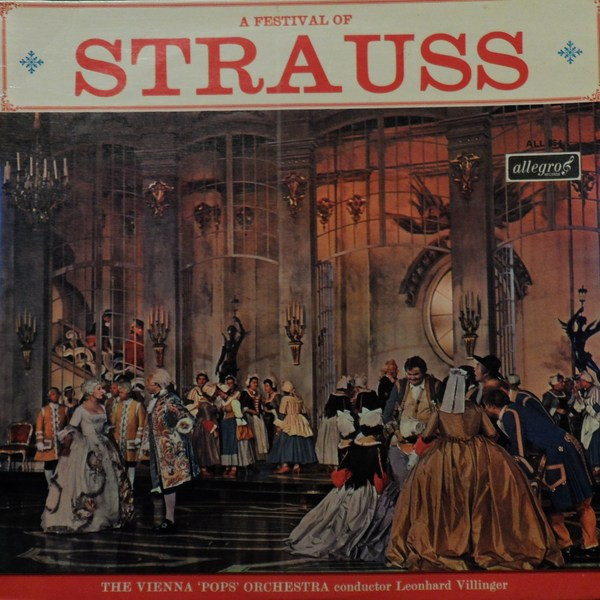 The Vienna "Pops" Orchestra - A Festival Of Strauss | Allegro Records (ALL 854)