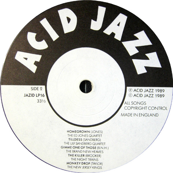 Various - Totally Wired II | Acid Jazz (JAZID LP16) - 4 Various - Totally Wired II | Acid Jazz (JAZID LP16) - 4