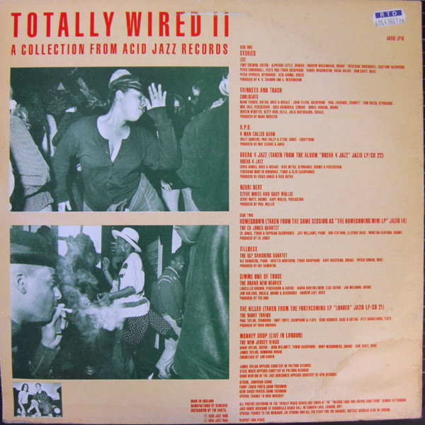 Various - Totally Wired II | Acid Jazz (JAZID LP16) - 2 Various - Totally Wired II | Acid Jazz (JAZID LP16) - 2
