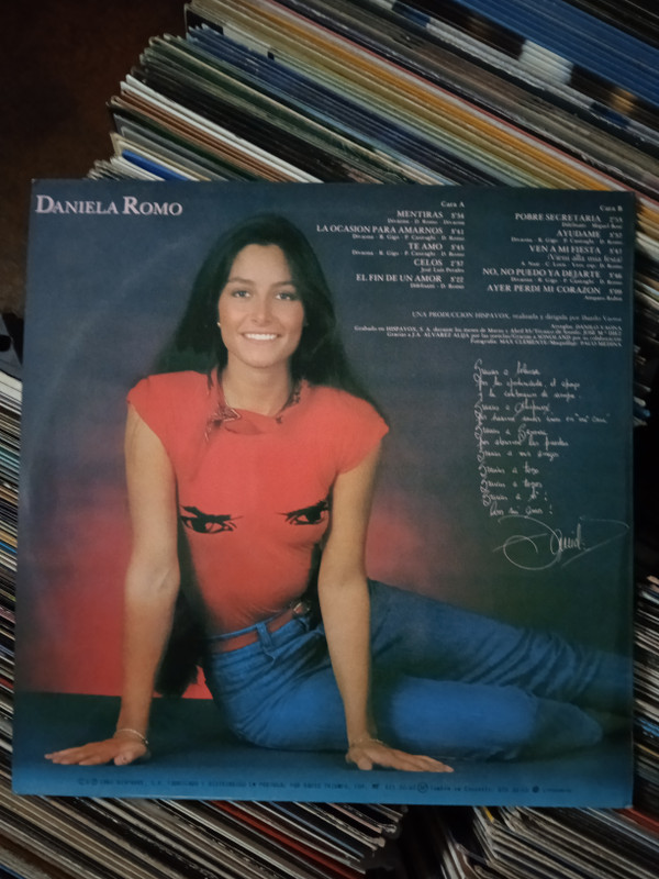 Daniela Romo - Daniela Romo | Hispavox (HIS 30-40) - main
