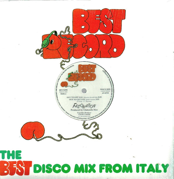 Fascination - Out To Get You | Best Record (BST-X098) - main Fascination - Out To Get You | Best Record (BST-X098) - main