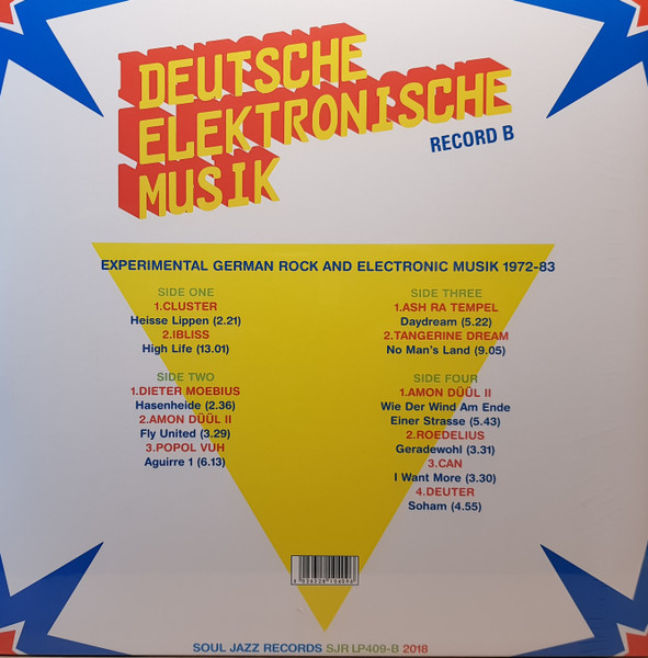 Various - Deutsche Elektronische Musik (Experimental German Rock And Electronic Musik 1972-83) (Record B) | Soul Jazz Records (SJR LP409-B) - 2 Various - Deutsche Elektronische Musik (Experimental German Rock And Electronic Musik 1972-83) (Record B) | Soul Jazz Records (SJR LP409-B) - 2