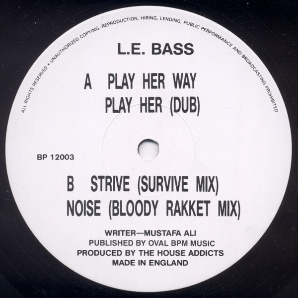 L.E. Bass - Play Her Way | BPM (BP 12003) - 3