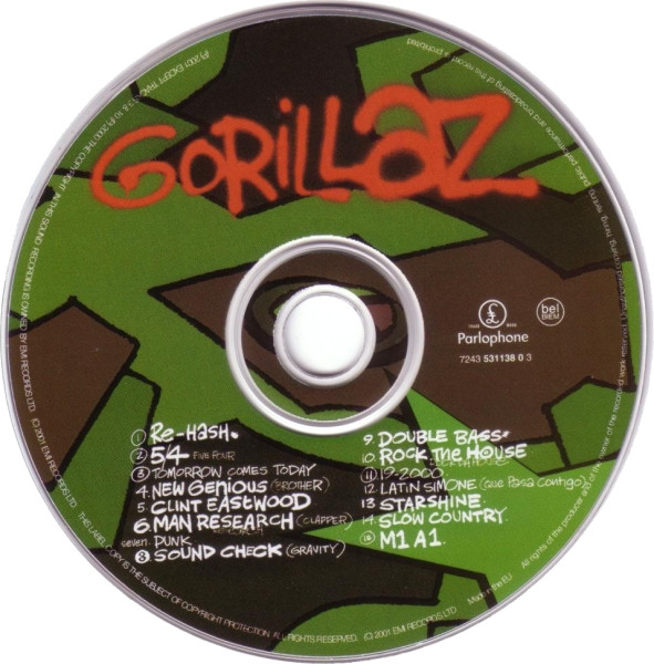 Gorillaz - Gorillaz | Parlophone (7243 5 31138 0 3) - 3