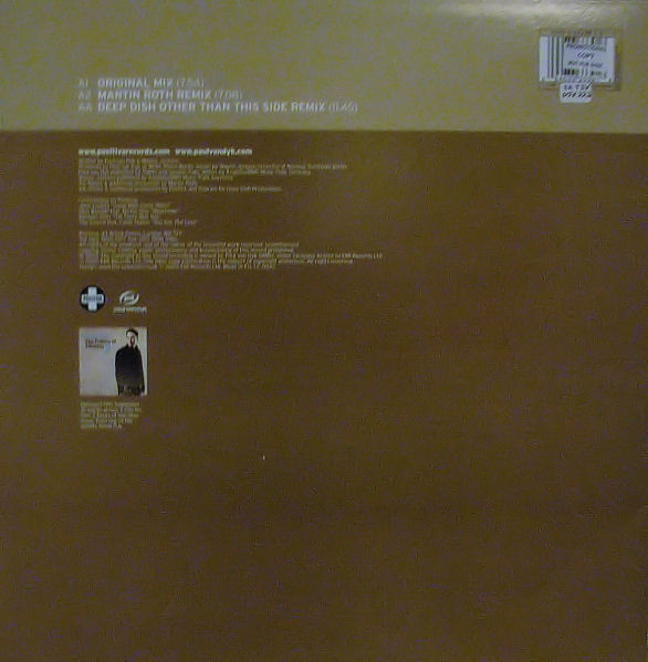 Paul van Dyk Featuring Wayne Jackson - The Other Side | Positiva (12TIV 221) - 2 Paul van Dyk Featuring Wayne Jackson - The Other Side | Positiva (12TIV 221) - 2