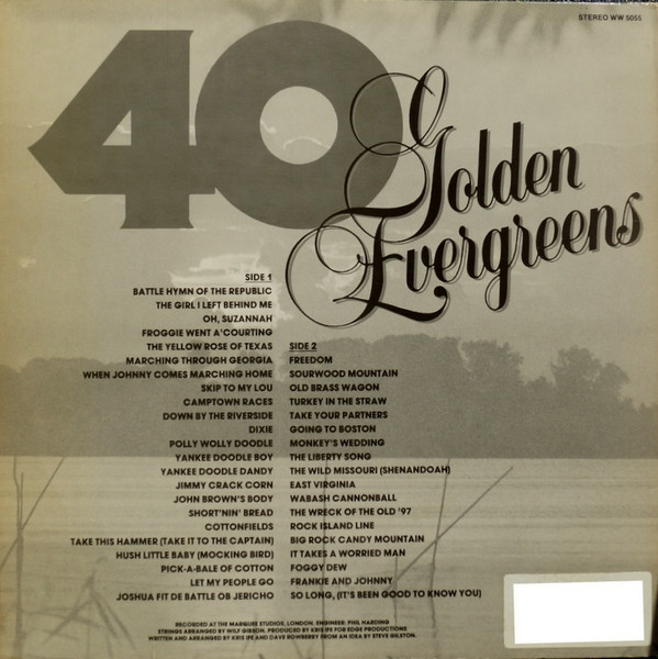 Liberty Belle - 40 Golden Evergreens | Warwick Records (WW 5055) - 2