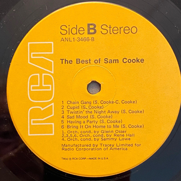 Sam Cooke - The Best Of Sam Cooke | RCA Victor (ANL1-3466) - 4 Sam Cooke - The Best Of Sam Cooke | RCA Victor (ANL1-3466) - 4